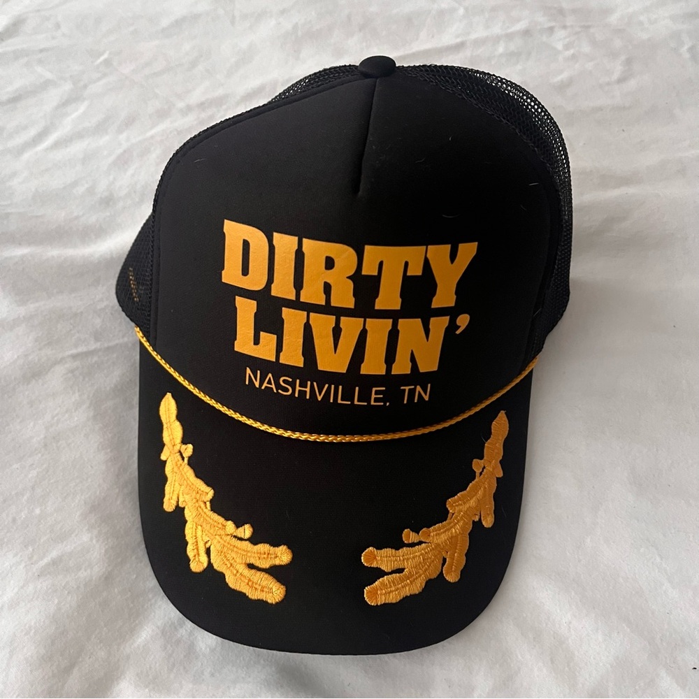 Nashville Black and Gold Trucker Hat